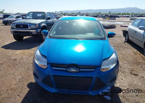 2014 Ford Focus Se из США, поврежденный, VIN 1FADP3F26EL446253